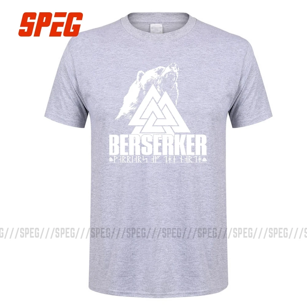 Изготовленные на заказ футболки Berserker Warriors Of The North Viking Berserker мужские хлопковые футболки Лучшие продажи мужские футболки