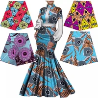 ankara african print batik pagne real wax fabric sewing patchwork wedding dress craft material 100 polyester high quality tissu