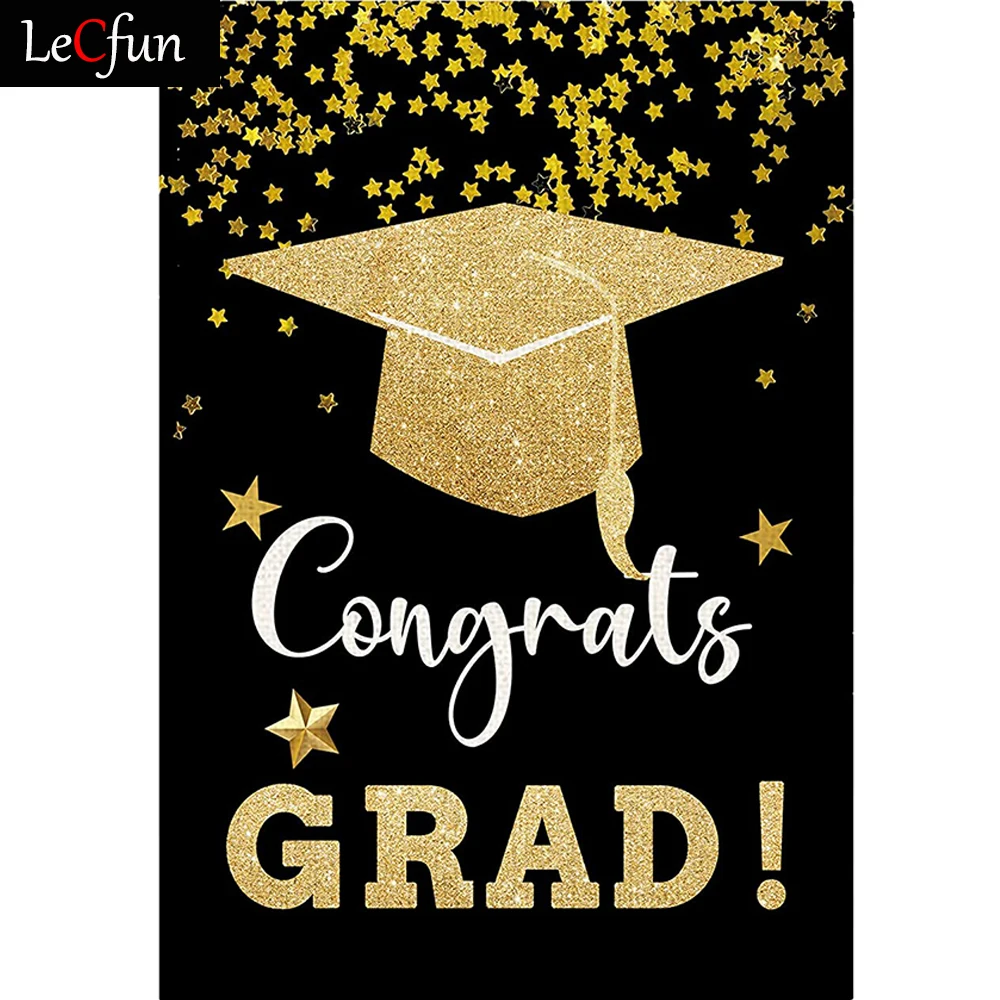 LeCfun Набор для рисования алмазами поздравление градиентная шляпа полная круглая