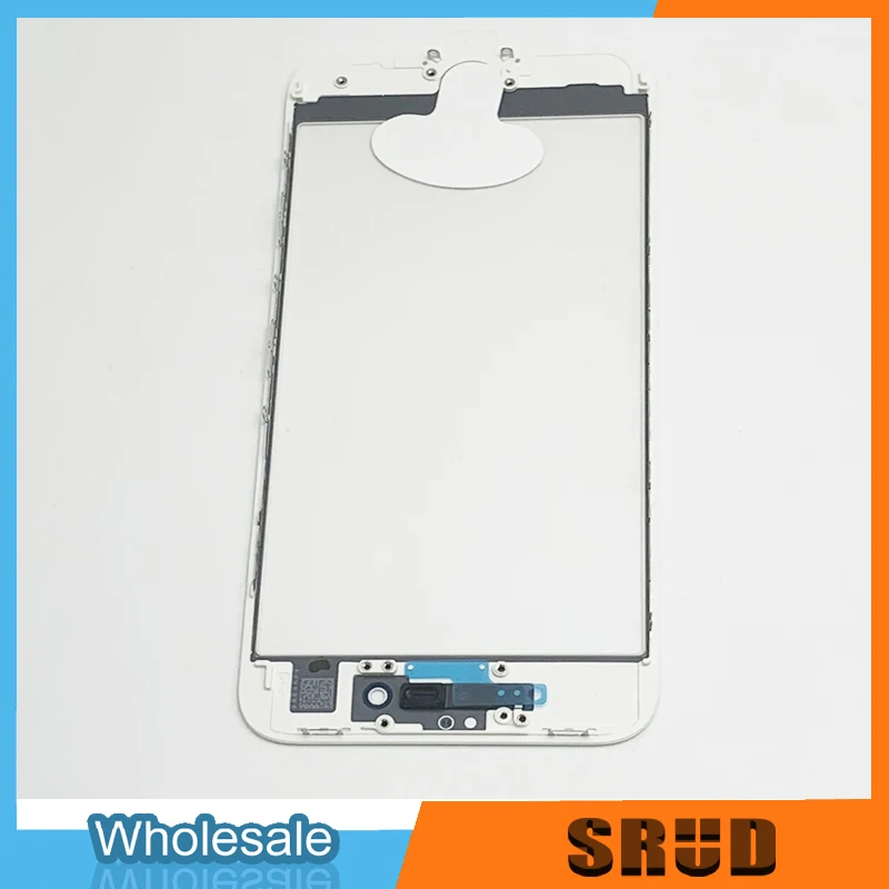 3 in 1 Outer Glass With OCA and Frame Bezel For iPhone 6 6s 7 8 Plus Touch Screen Outer Glass+OCA+Frame
