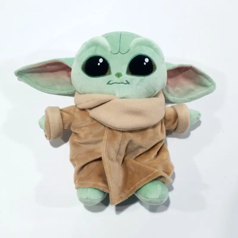 

1pcs 22cm Disney Star Wars Yoda baby doll plush toy cartoon doll gift for children
