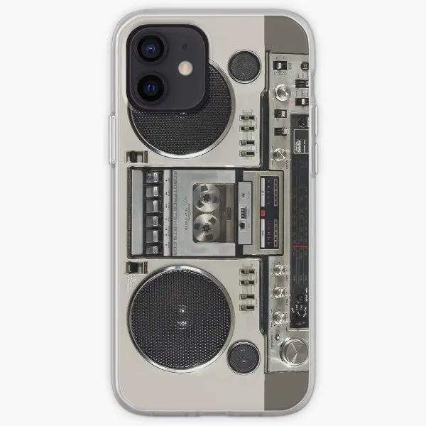Винтажный чехол для телефона 80s Boombox Ghettoblaster iPhone X XS XR Max 5 5S SE 11 12 13 Pro Mini 6 6S 7 8 Plus с