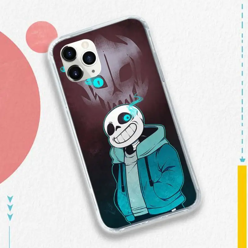 

Undertale Sans fashion hot game high quality Phone Case shell for iPhone 11 12 pro XS MAX 8 7 6 6S Plus X 5S SE 2020 XR