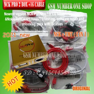 2021 новейшая оригинальная NCK Pro box NCK Pro 2 box (поддержка NCK + UMT 2 в 1) для Huawei + 16 кабелей