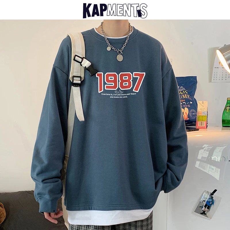 

Свитшот мужской в стиле Харадзюку, с капюшоном