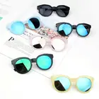 Солнцезащитные очки для мальчиков и девочек, с яркими линзами, защита UV400