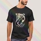 Черная футболка с рисунком скелета птицы Sabbath, новинка 2020, Мужская популярная летняя футболка с коротким рукавом, унисекс