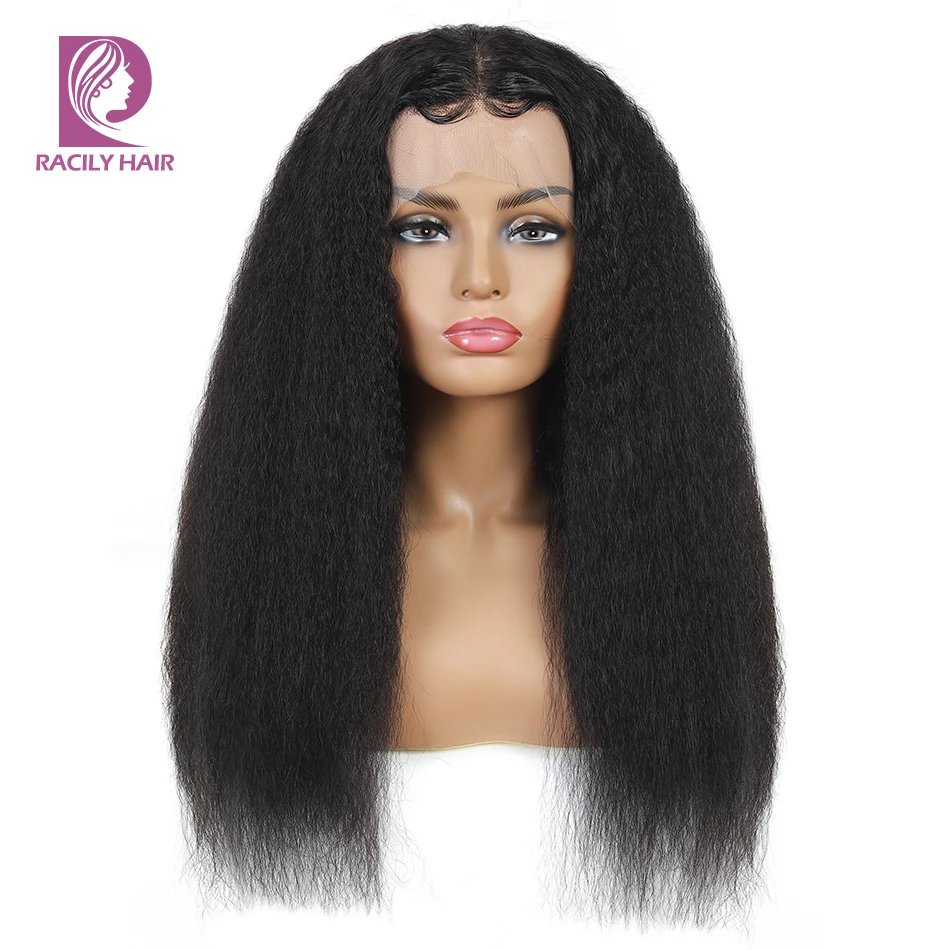 Бразильские кудрявые прямые кружевные передние парики для черных женщин 13x4