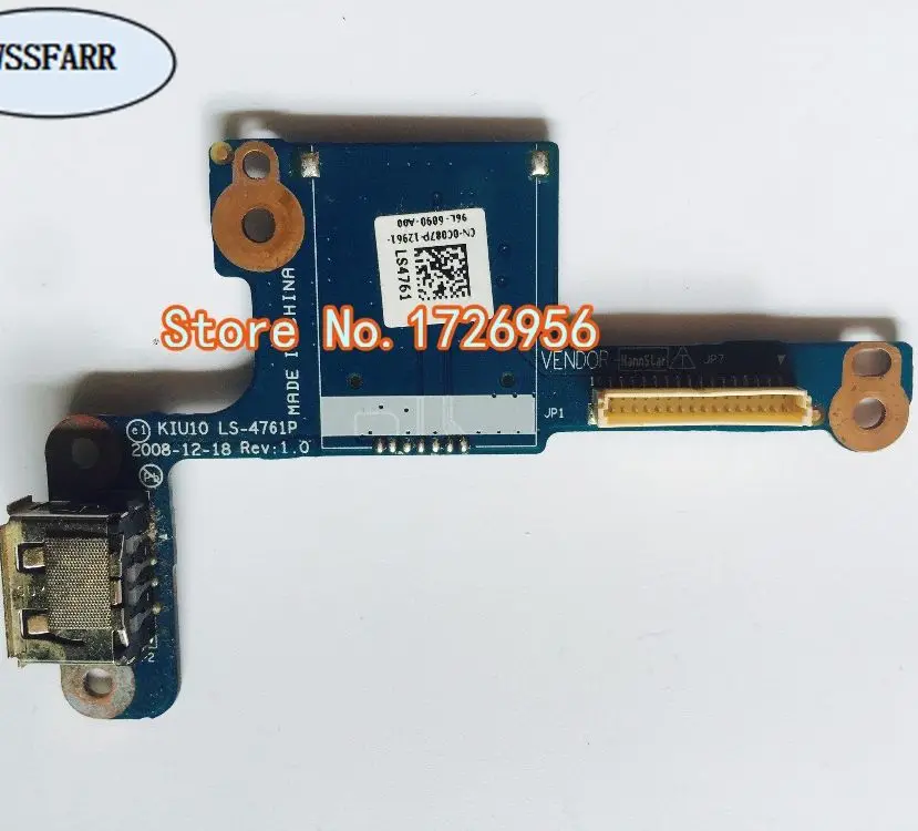 Оригинальный Для Dell Inspiron Mini 1010 USB Порты и разъёмы доска LS 4761P|board board|mini miniboard usb |