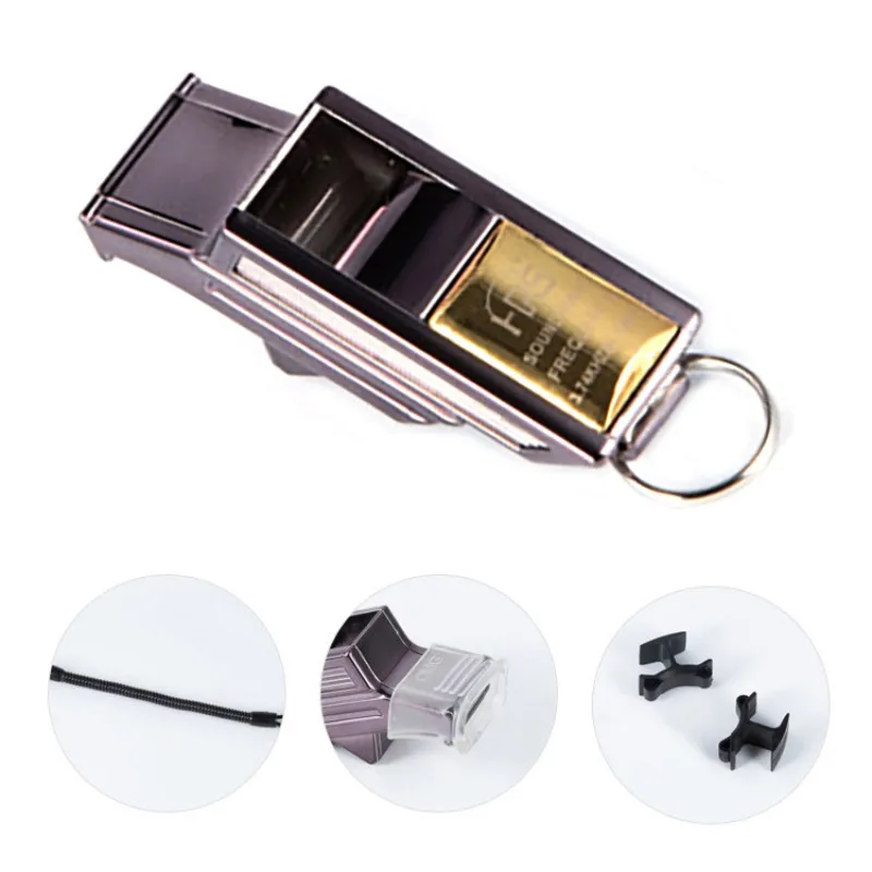 Пластиковый спортивный громкий свисток для футбола баскетбола хоккея спорта