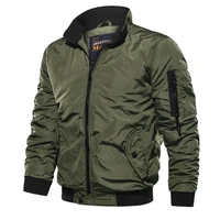 winter jacket mens casual waterproof military top jackets coats men outerwear zipper jacket coats stand collar flight jacket