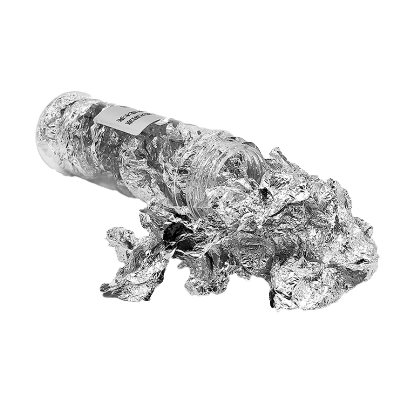 SHENHONG серебряная фольга для свадьбы дня рождения искусственный мусс десерт