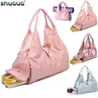 Сумка для спортзала, для влажного и сухого коврика для йоги, сумка для фитнеса для женщин, для тренировок на открытом воздухе, сумка для обуви