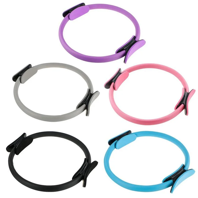 

Круг для йоги двойной захват кольцо для йоги пилатеса здания тела Шестеренчатый обод Фитнес круг тренажерный зал Похудение оборудование тр...