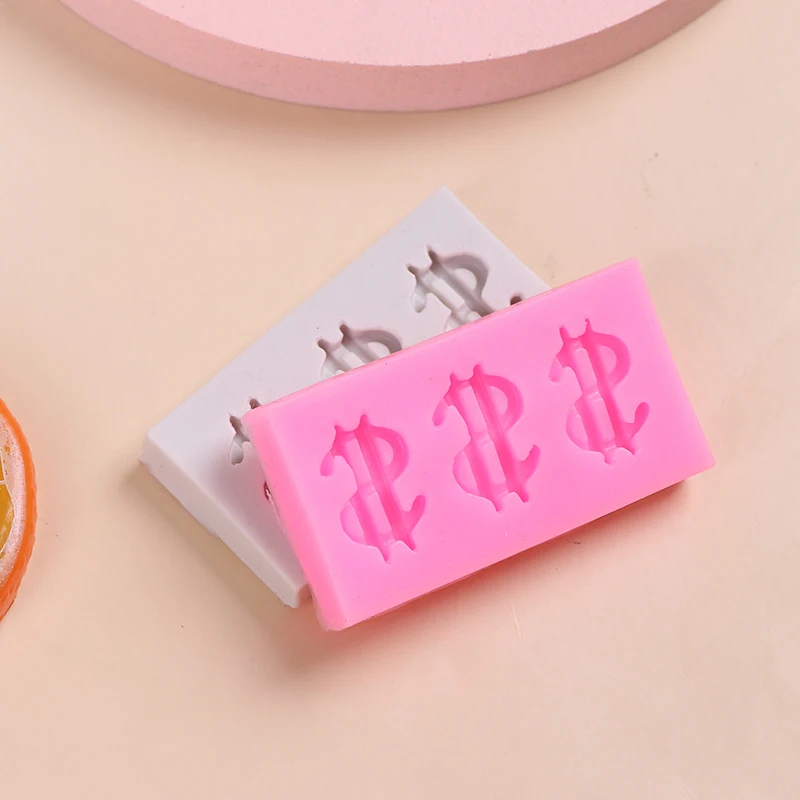 Силиконовая форма для помадки шоколада символ доллара США|Формы мыла| |