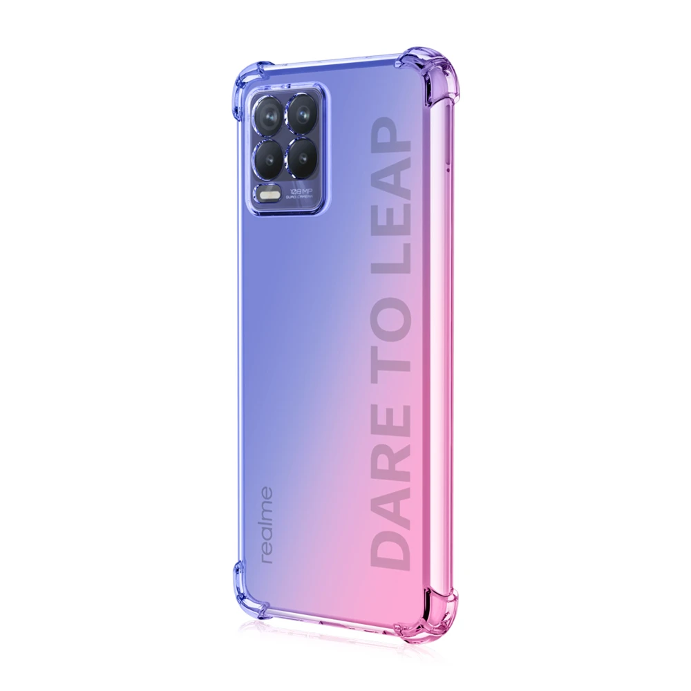 Цветной мягкий модный чехол TPU для OPPO A94 A93 A53 A52 A72 5G A73 4G Realme 8 Pro C20 C21 V11 Find X3 Телефонная сумка.
