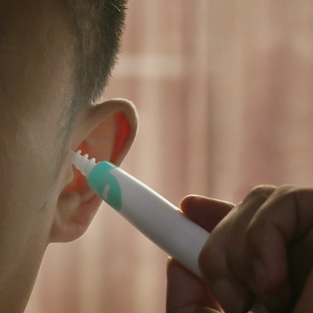 Ушная палочка очистителей для удаления ушной серы инструмент Мягкая спиральная