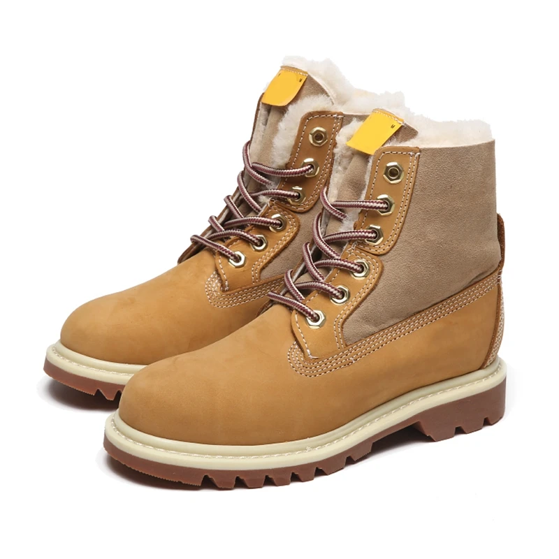 Зимние мужские ботинки для альпинизма с мехом Качественные теплые зимние из