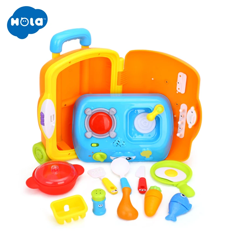 HOLA TOYS 3108 детские игрушки для детей Дорожный чемодан пикника | Игрушки и хобби