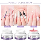 Акриловый гель MEET ACROSS 20 мл для наращивания ногтей, быстрое строительство, УФ-гель для ногтей, восстановление сломанных пальцев, продление маникюра