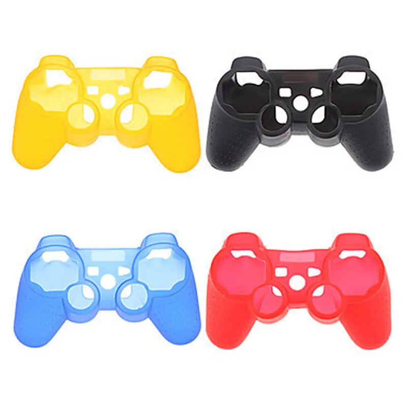 1 шт. защитный силиконовый чехол кожаный мягкий для контроллера Playstation 3 PS3 Dualshock