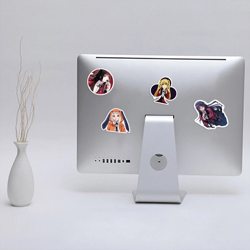 

100 Pieces of Japanese Anime Kakegurui Graffiti Stickers Luggage Laptop Water Cup Waterproof No Adhesive Decoration