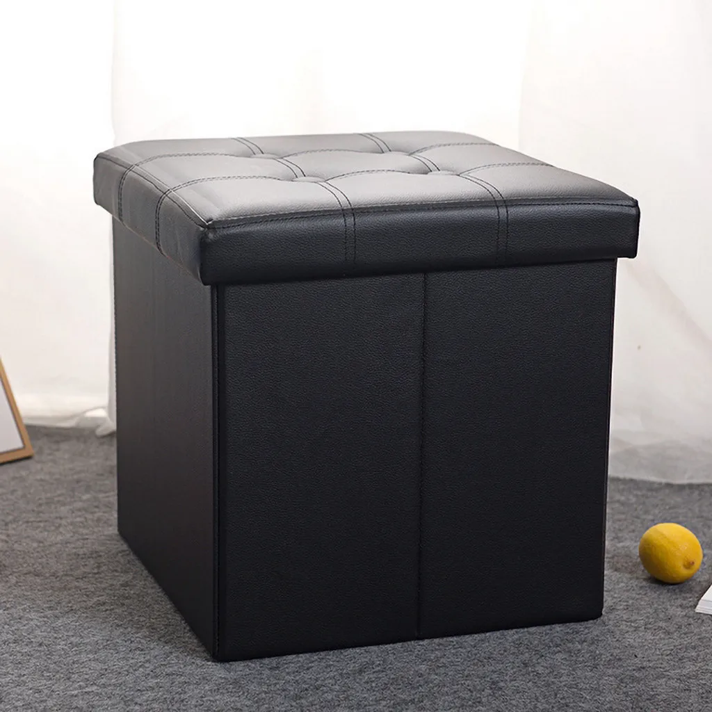 Диван-образный ящик для хранения складной османский Пуф стул сидения домашний