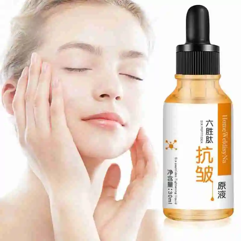 

30ml Hexapeptide Face Serum Solution Lifting Firming Essence Serum Skin Face Care Hydrating K9T6
