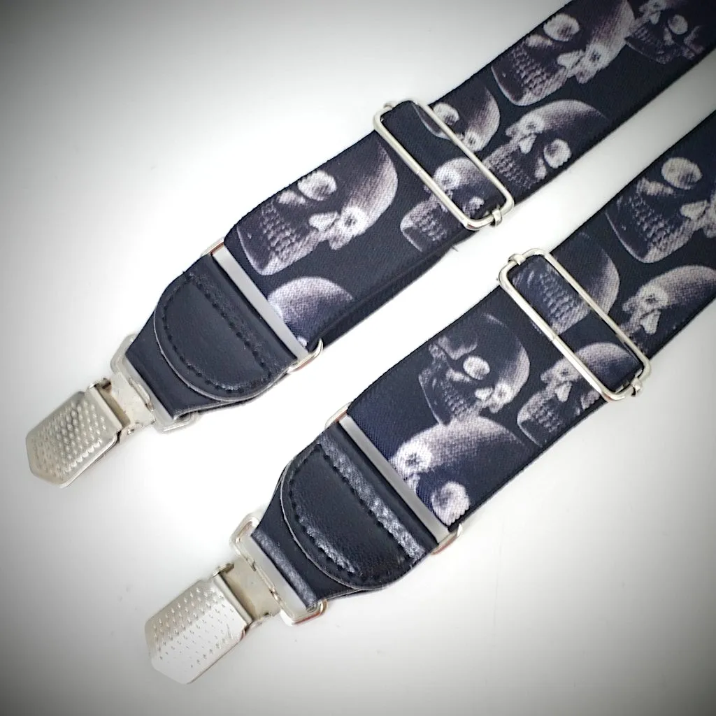 Модные мужские подтяжки с черепом|mens suspenders|mens suspenders fashionmens fashion |