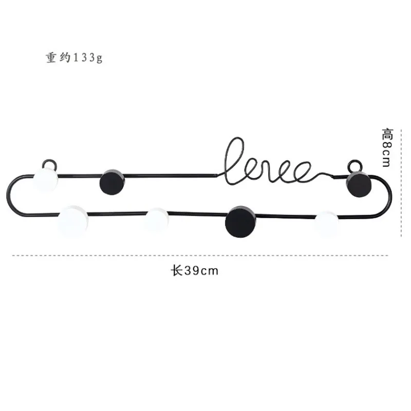 

Metal Cloth Hanger wall hooks for key holder rack coat hat bag Towel bathroom Living room kitchen hook for hanging wall decor
