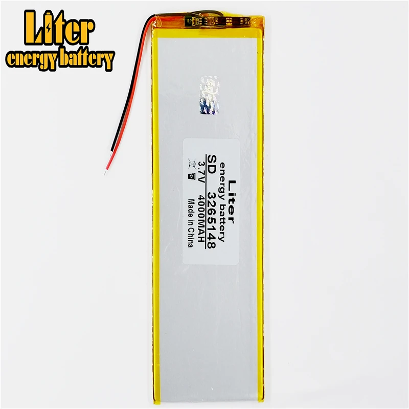 Chi для hi8 3265148 4000mah полимерная литиевая батарея 3 7 V таблетки|Батареи MP3/MP4 плееров| |