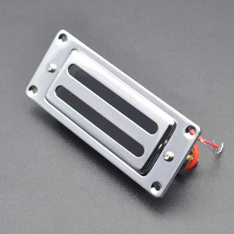 Двухлинейная мини Электрогитара хамбакер звукосниматель для гитары LP Chrome|Детали