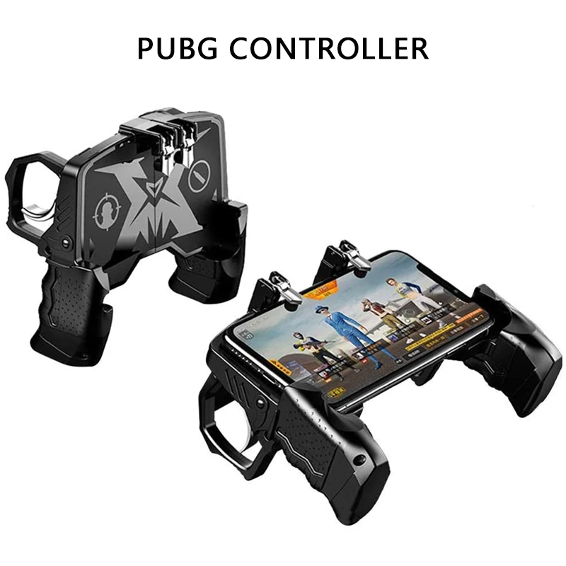 Мобильный контроллер PUBG с триггерами для телефон игровой геймпад шутеров L1 R1 iPhone