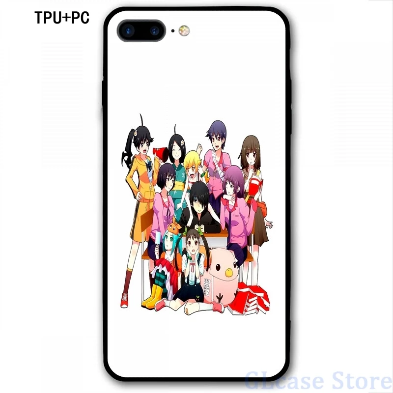 Monogatari чехол для телефона с изображением героев мультфильмов iPhone 12 Pro 11 X XR XS Max 8 7 6 6s