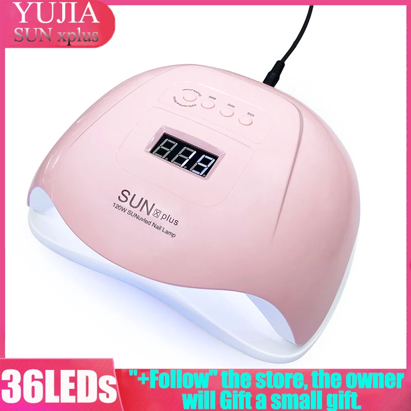 Лампа SUN XPlus УФ/LED для сушки гель лака 120/80/45 Вт 36 светодиодов|Сушилки ногтей| |