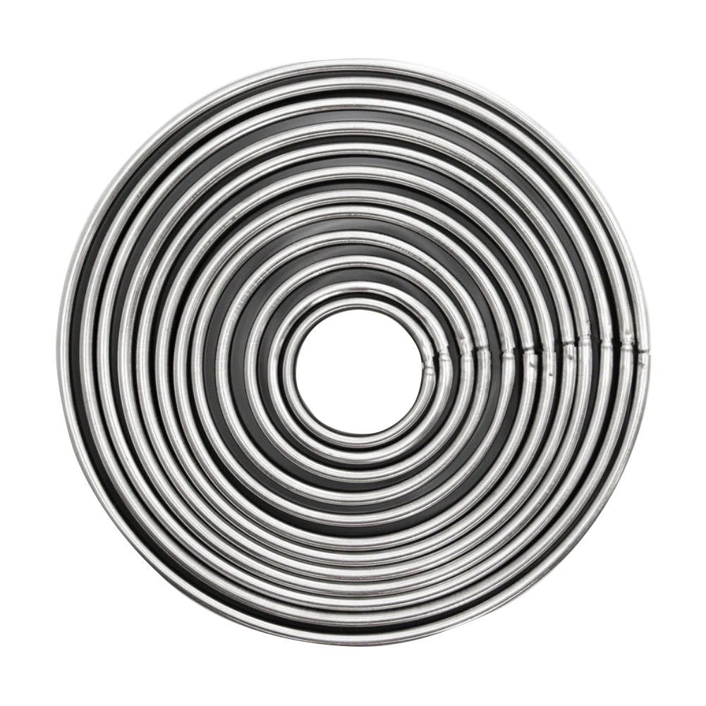 1 набор Круглый резак для печенья торта из нержавеющей стали выпечки