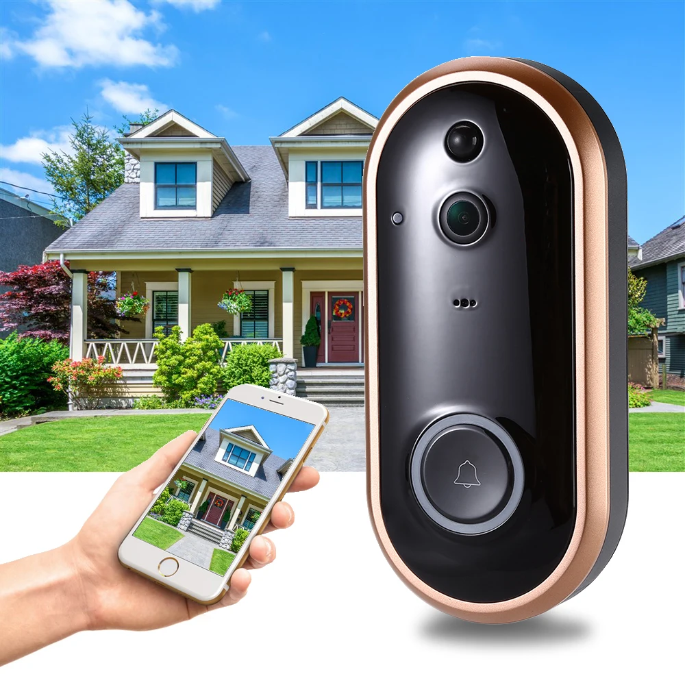 HONTUSEC Smart IP Video Intercom Door Phone 2MP Doorbell System For Apartments IR Alarm Wireless HD Camera | Безопасность и защита
