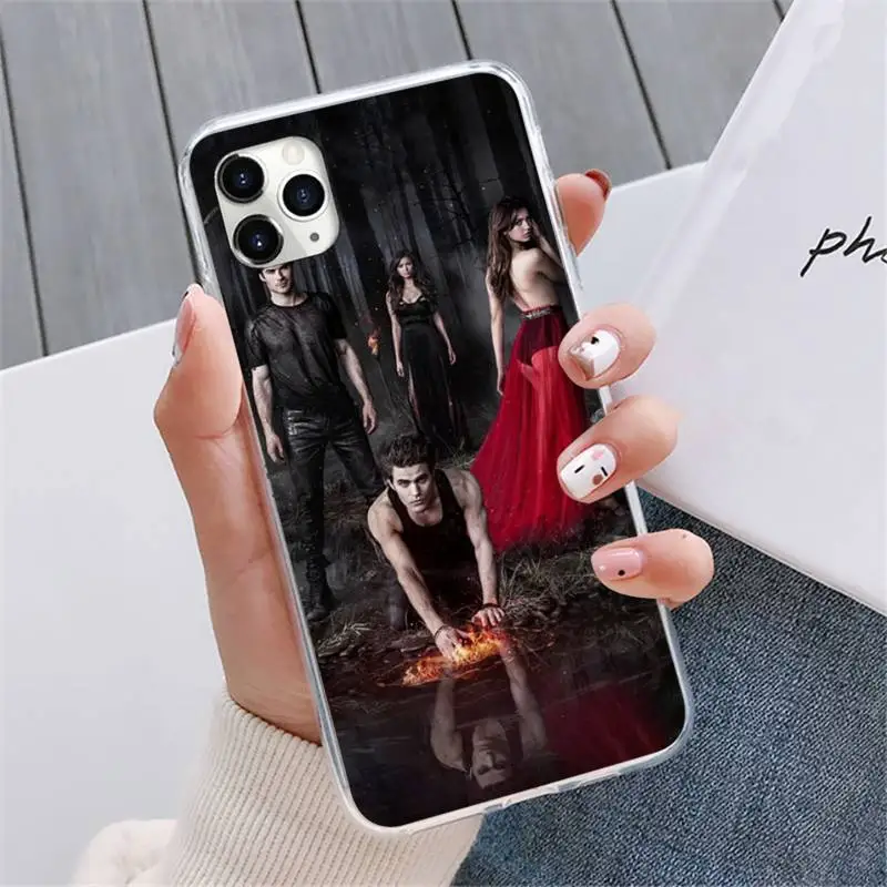 

The Vampire Diaries Phone Case For iphone 12 5 5s 5c se 6 6s 7 8 plus x xs xr 11 pro max mini