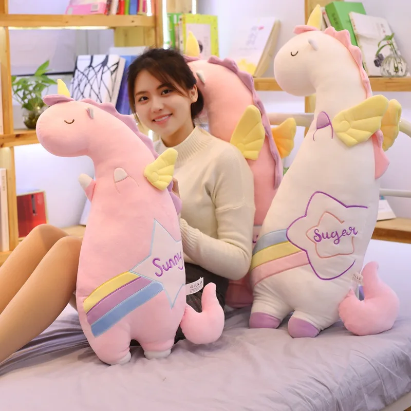 Новая Радужная Подушка для беременных с единорогом супер мягкая длинная подушка