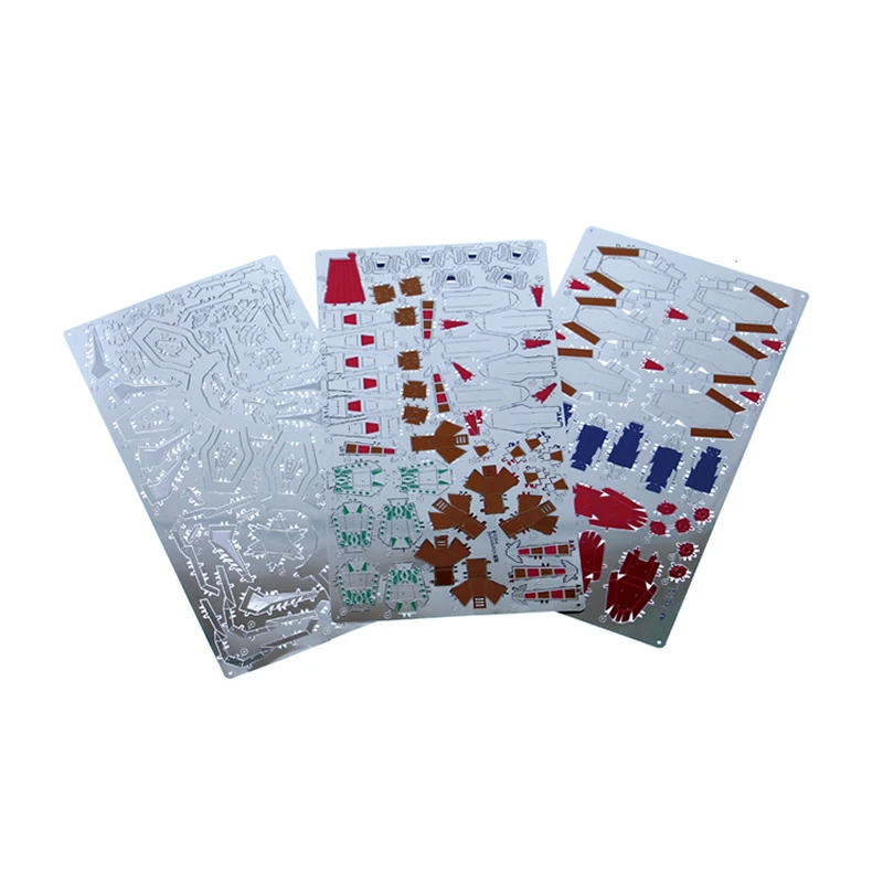 3D-пазл из металла Microworld строительная модель на основе энергии лазерная вырезка