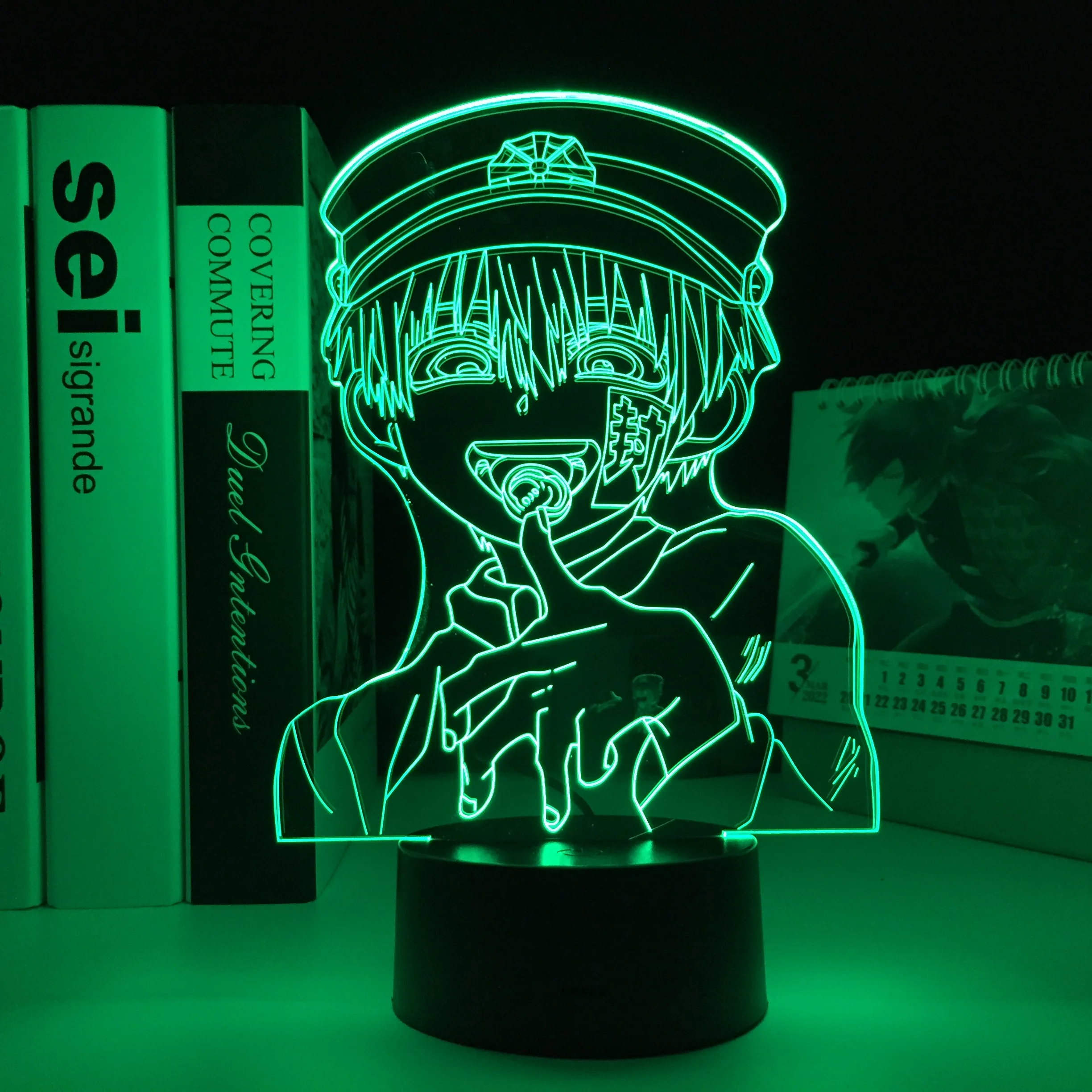 

Anime 3D Lamp Toilet Bound Hanako Kun LED Night Light for Birthday Gift Room Decor Nightlight Toilet Bound Hanako Kun Night Lamp