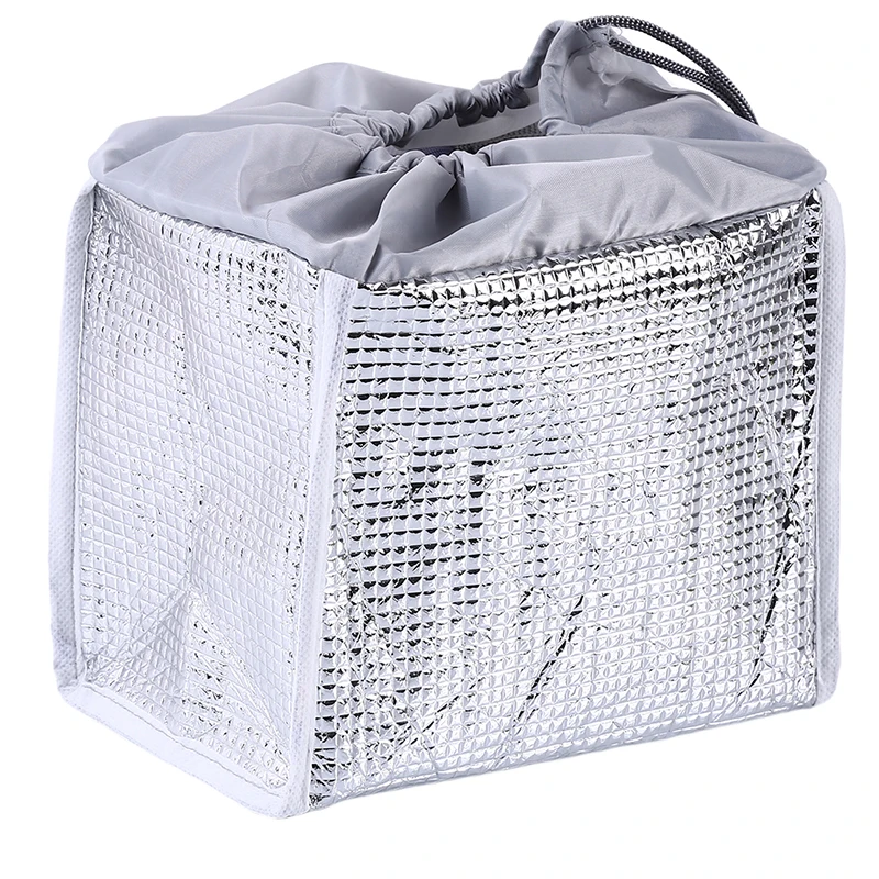 

Portable Lunch Bag Pouch Fresh Insulation Cold Bales Thermal Oxford Lunch Bags Waterproof Convenient Leisure Bag