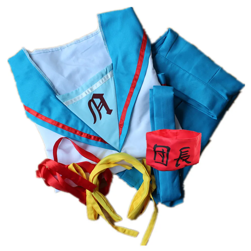 Костюм для косплея японского аниме Харухи сузумия школьная форма костюм