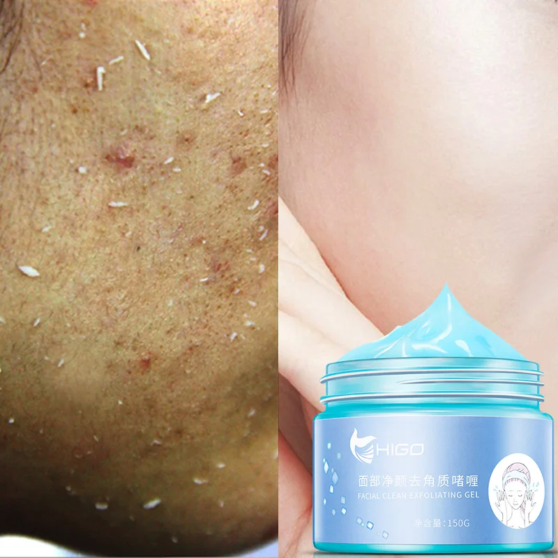 150 г Отшелушивающий гель скрабы для лица Гиалуроновое очищающее средство на
