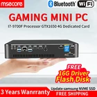 Игровой мини-ПК MSECORE i7 9700F GTX1650 DDR4, настольный компьютер на Windows 10, barebone linux, intel UHD630 HD VGA Wi-Fi bluetooth