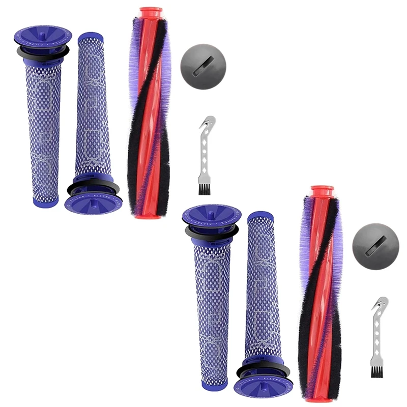 

Roller Brush End Cap Pre Hepa Filters Replacement Accessories for Dyson V6 DC59 DC62 SV03 Brushroll Bar Parts