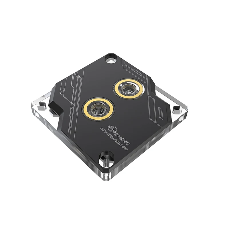Bykski CPU Water Block For Intel LGA 1700 1200 115X X99 X299 I7 I9 Processor Cooler 5v 3pin 12v 4pin Black CPU-XPR-A-MC-V3 |