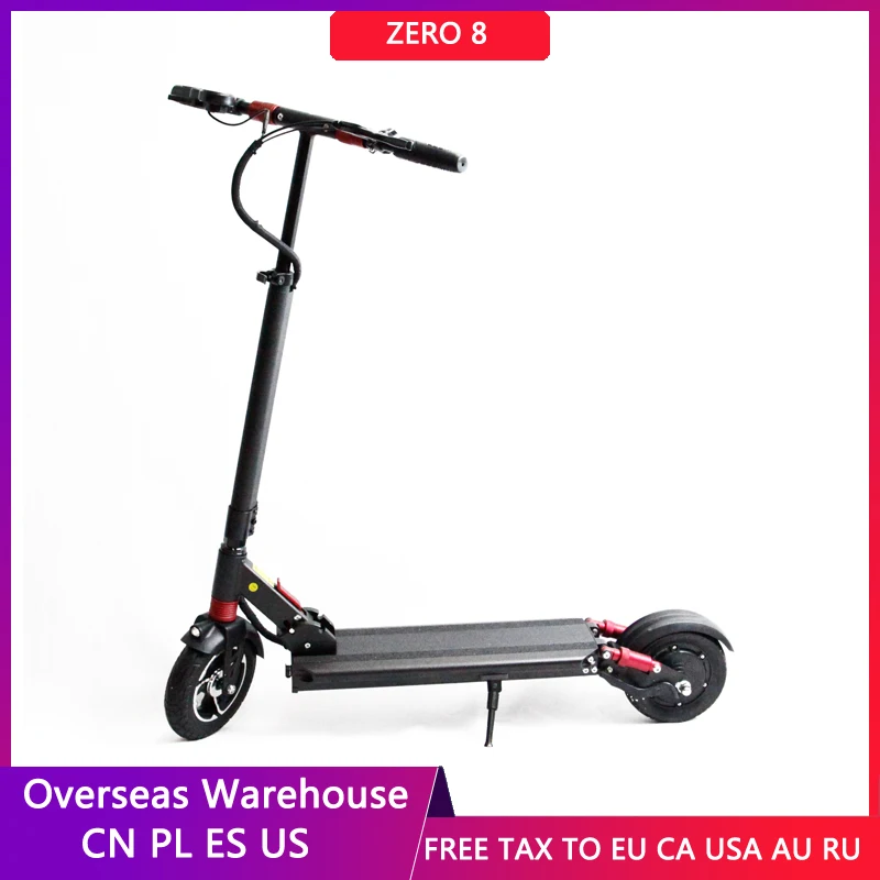 

Zero 8 T8 Electric Scooter Single Motor 8 Inch Tire 500W E-Scooter 48V 13Ah Top Speed 40km/h GRACE CHICWAY Two-Wheels Scooter