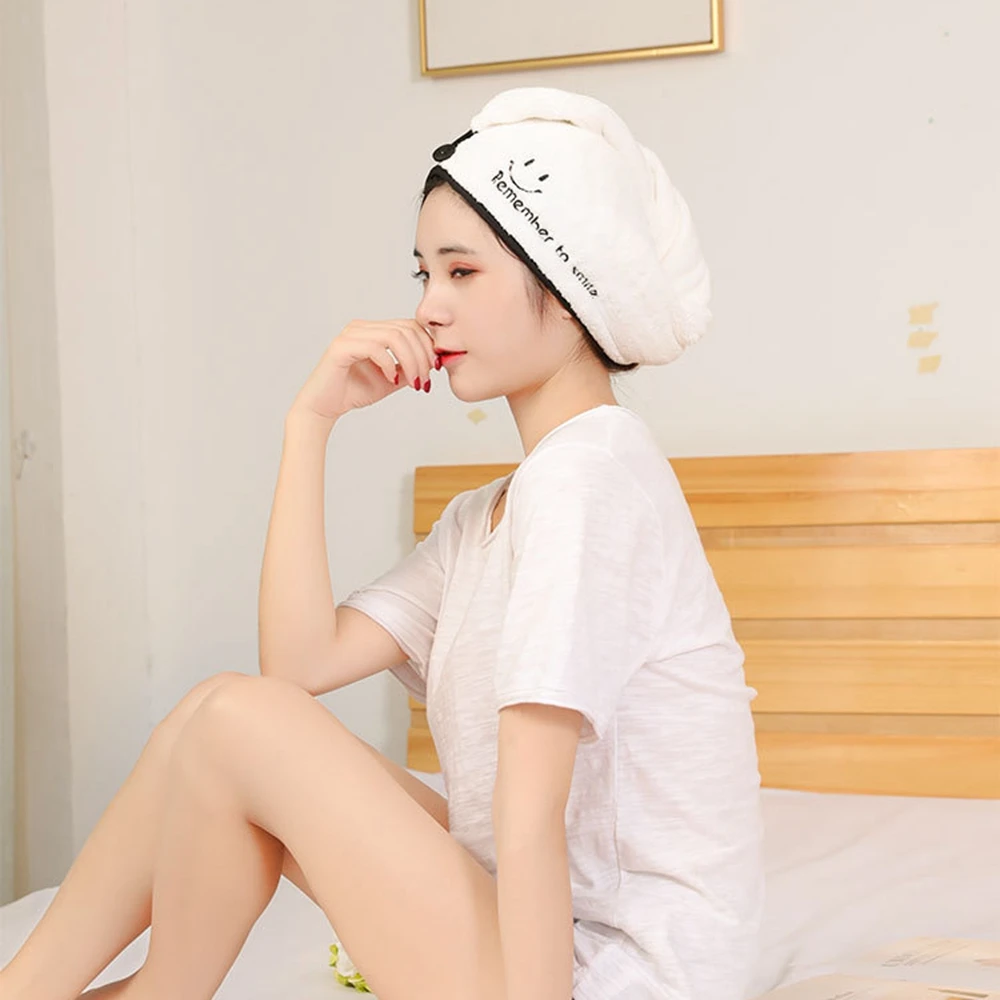 Рандомная быстросохнущая шляпа для волос мягкое полотенце из сверхтонкого