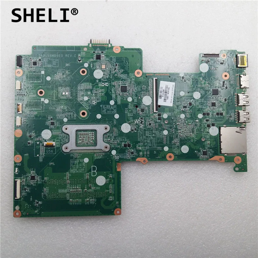 SHELI для HP 15 15-B материнская плата ноутбуков Материнская со стандартным
